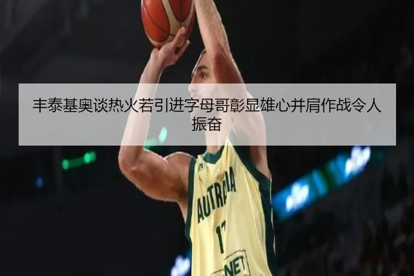 丰泰基奥谈热火若引进字母哥彰显雄心并肩作战令人振奋